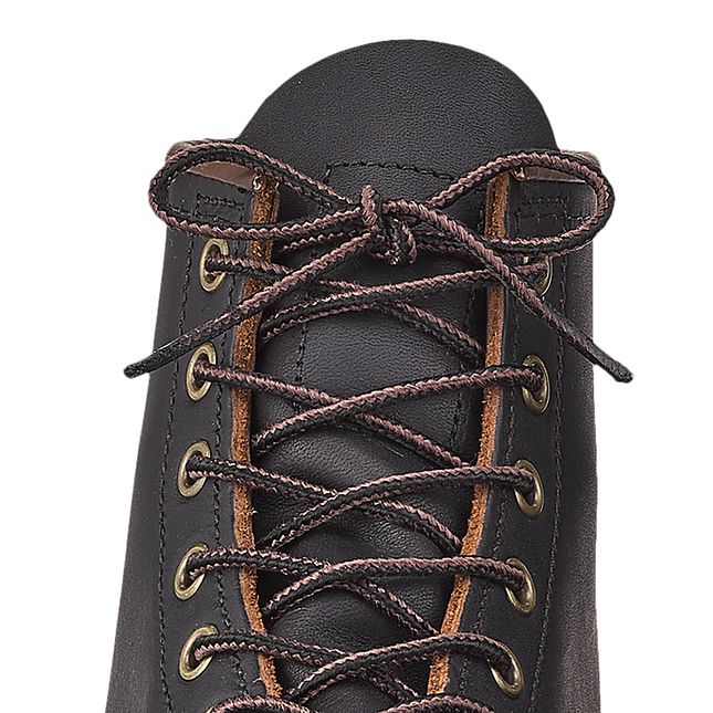 122cm/48" Black/Brown Taslan Laces, Item no. 97158-Snørrebånd-Red Wing Shoes-Motorious Copenhagen