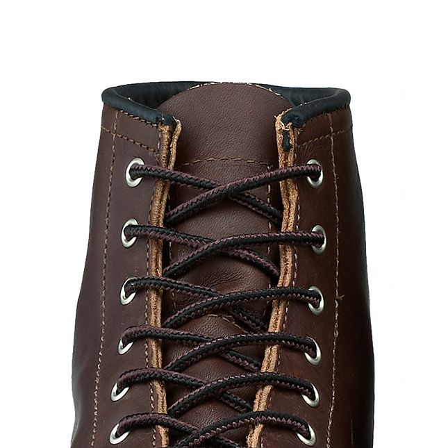 122cm/48" Black/Brown Taslan Laces, Item no. 97158-Snørrebånd-Red Wing Shoes-Motorious Copenhagen