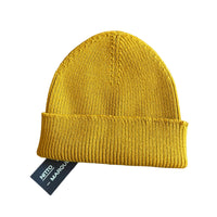 Ara Beanie, Ocher-Huer og Beanies-Nitto Knitwear-Motorious Copenhagen