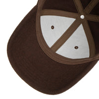 Baseball Cap, Vintage Logo Patch, Wool, Brown/Brass-Hatte og Caps-Stetson-Motorious Copenhagen