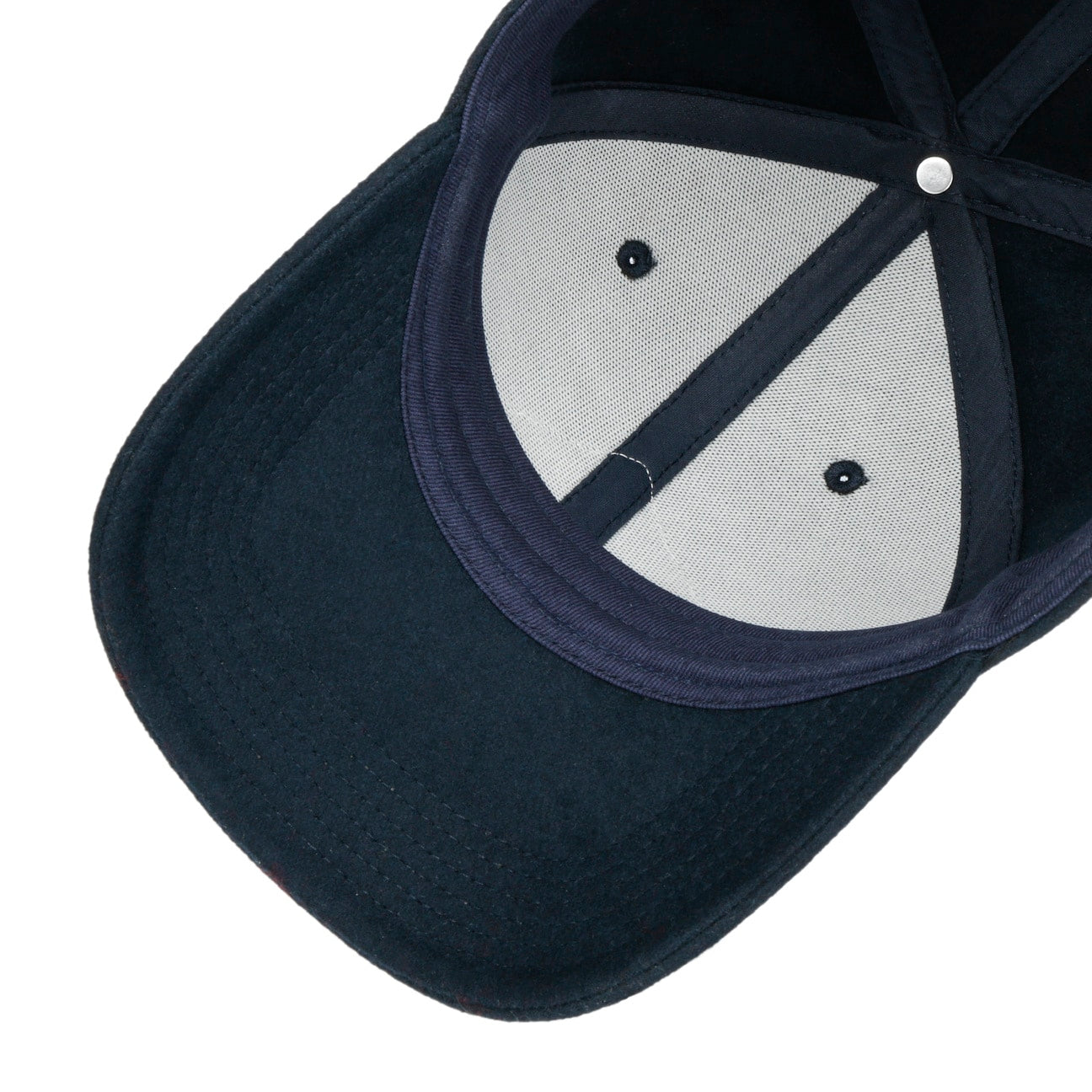 Baseball Cap, Vintage Logo Patch, Wool, Navy-Hatte og Caps-Stetson-Motorious Copenhagen