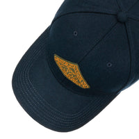 Baseball Cap, Vintage Logo Patch, Wool, Navy-Hatte og Caps-Stetson-Motorious Copenhagen