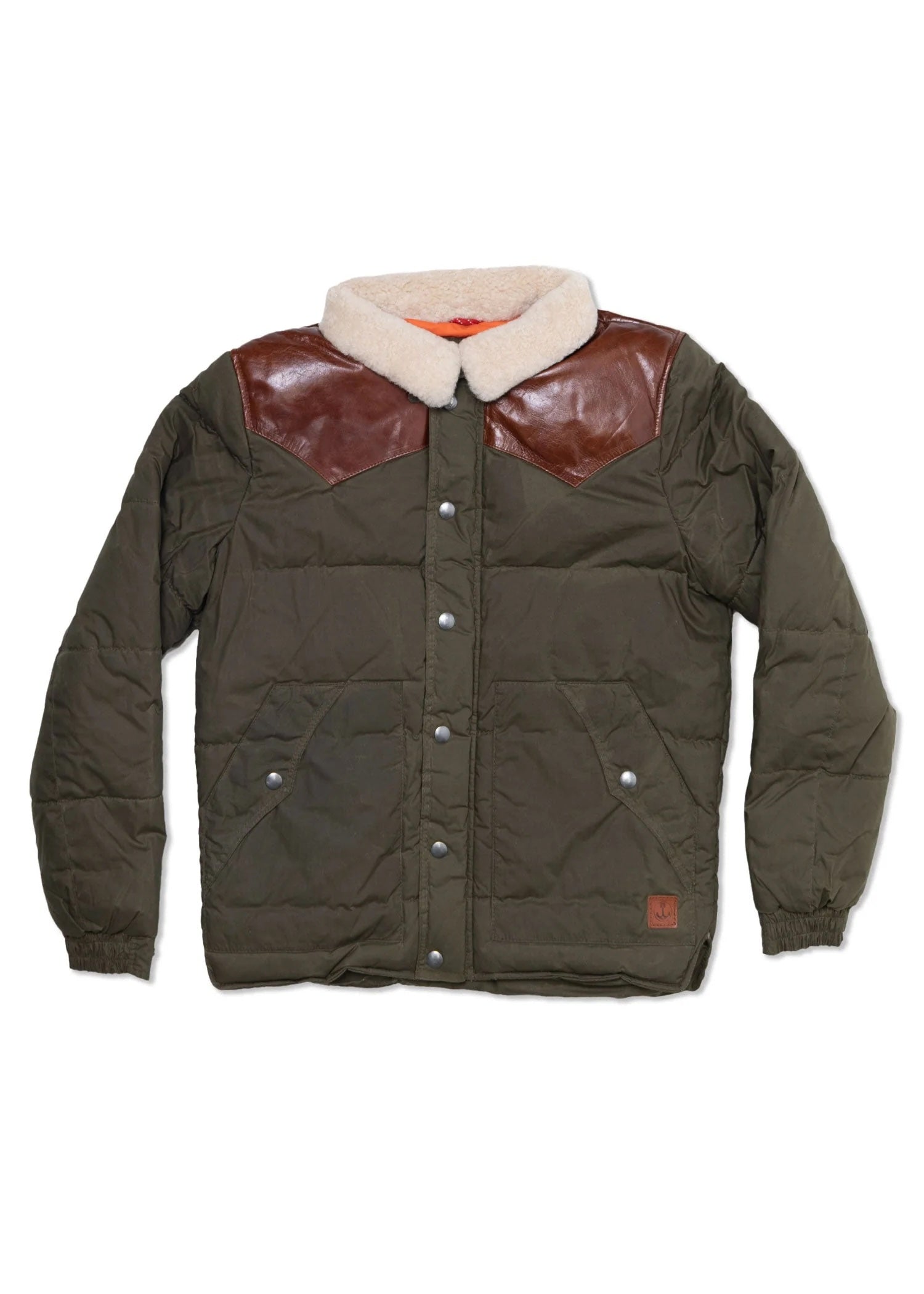 Basin Jacket, Oiled Canvas, Olive-Jakker-Iron & Resin-Motorious Copenhagen