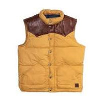 Basin Vest, Oiled Canvas, Mustard-Jakker-Iron & Resin-Motorious Copenhagen