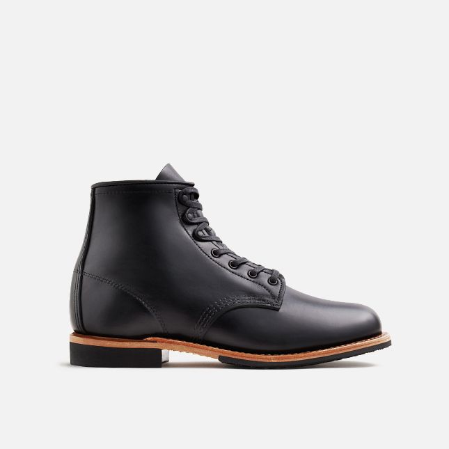 Beckman, Excalibur leather, Style no. 9423, Black-Sko og støvler-Red Wing Shoes-Motorious Copenhagen