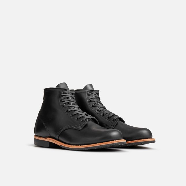 Beckman, Excalibur leather, Style no. 9423, Black-Sko og støvler-Red Wing Shoes-Motorious Copenhagen