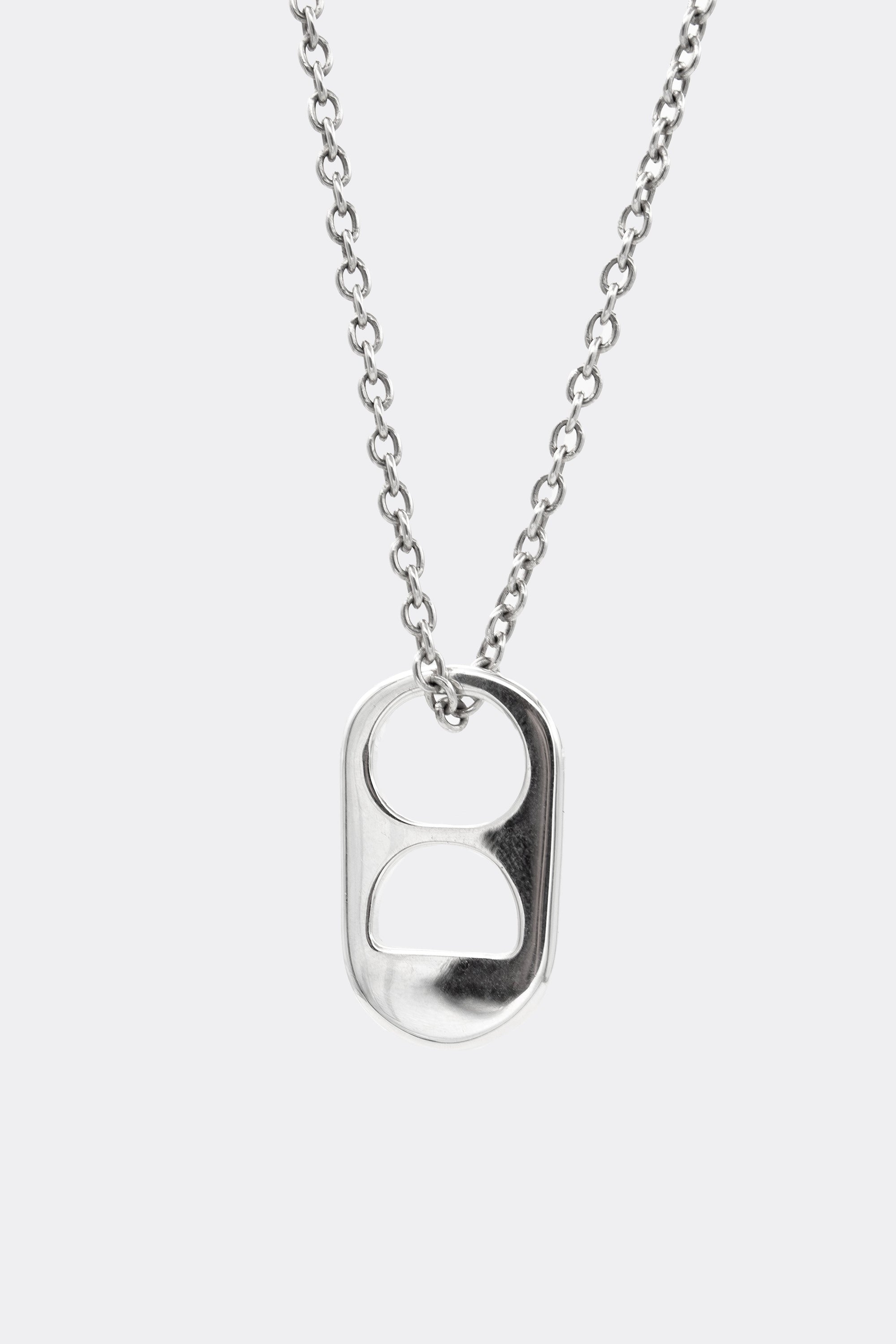 Beer Tab Pendant, Silver-Ringe og Halskæder-O.P. Jewellery-Motorious Copenhagen