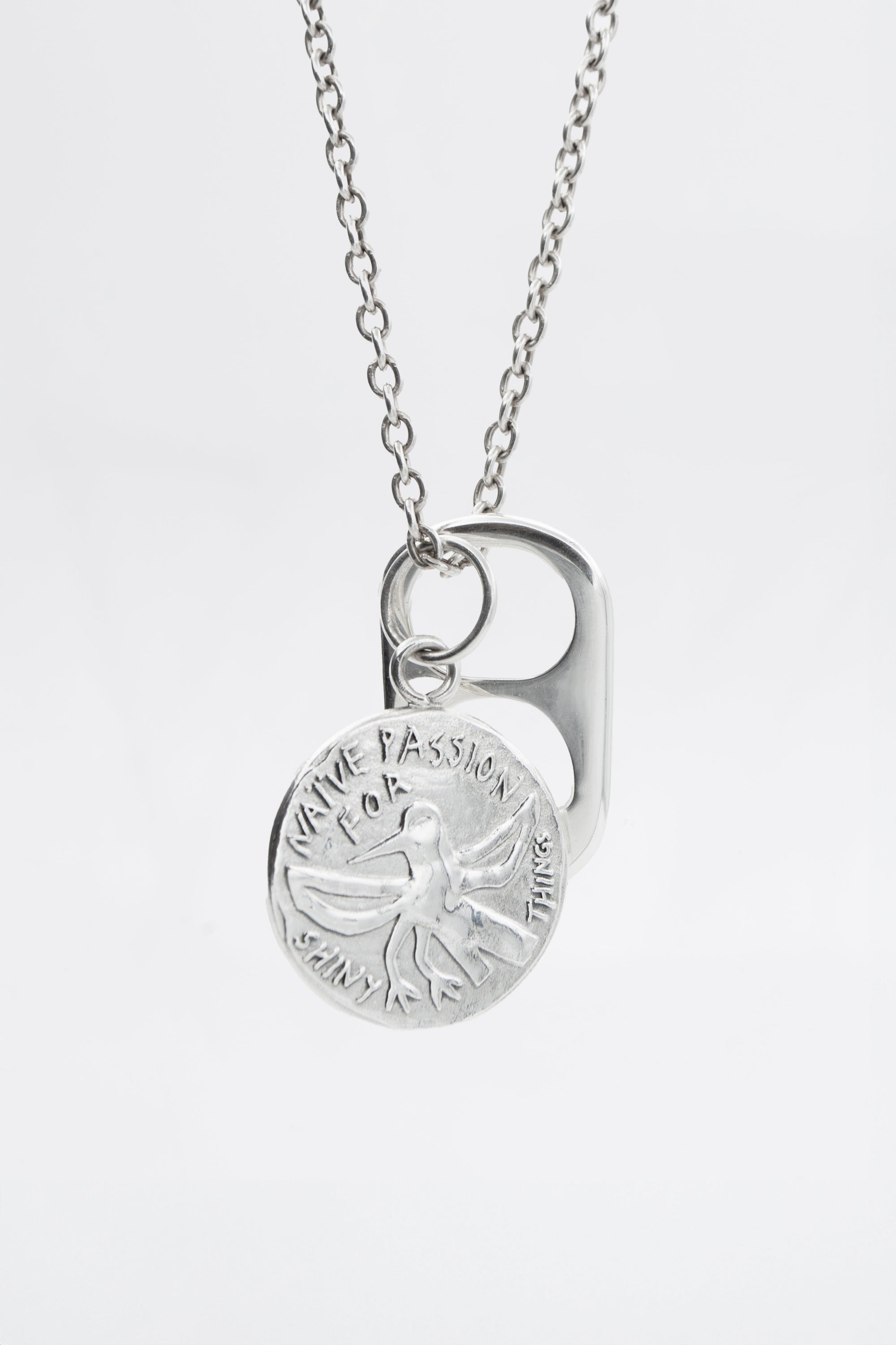 Beer Tab Pendant, Silver-Ringe og Halskæder-O.P. Jewellery-Motorious Copenhagen