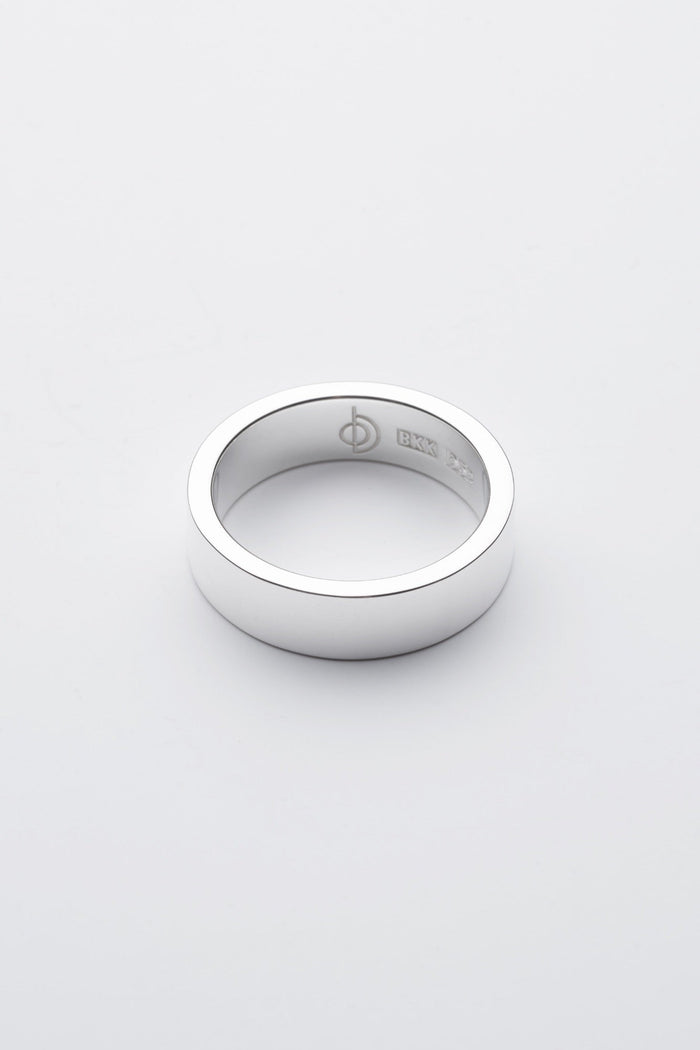 Blank Ring, Medium, Silver-Ringe og Halskæder-O.P. Jewellery-Motorious Copenhagen