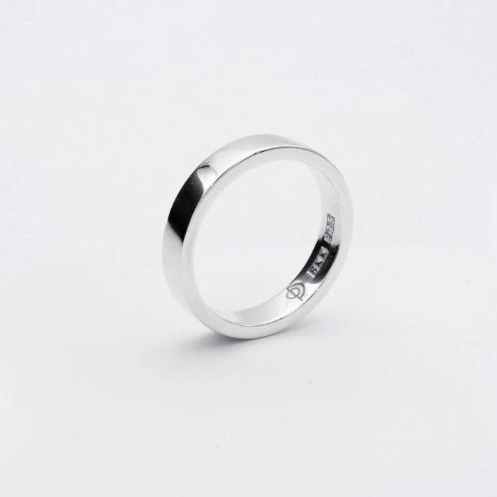 Blank Ring, Small, Silver-Ringe og Halskæder-O.P. Jewellery-Motorious Copenhagen