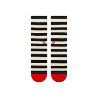 Breton Crew Socks, Black/White-Sokker-Stance-Motorious Copenhagen