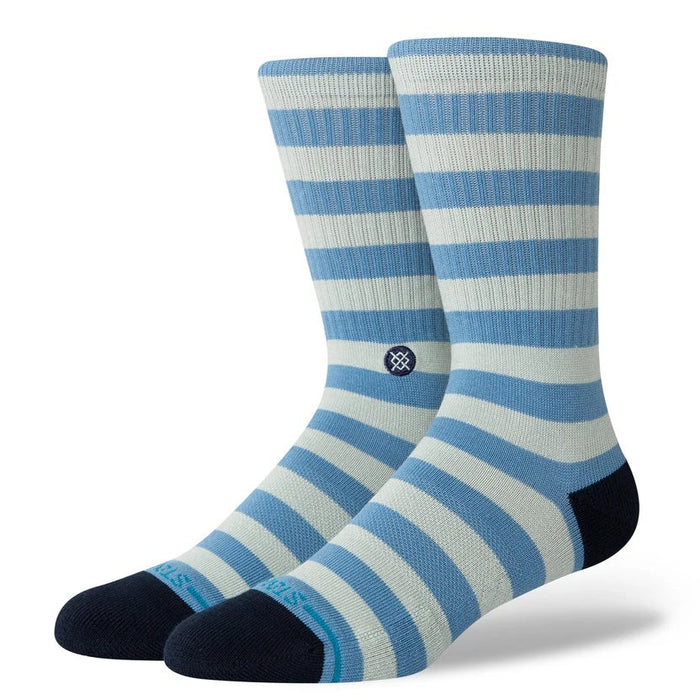 Breton Crew Socks, Blue-Sokker-Stance-Motorious Copenhagen