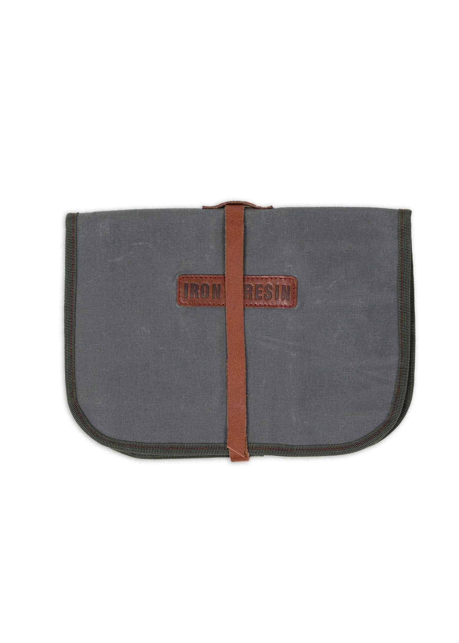 Canvas Tool Roll, Grey-Tasker-Iron & Resin-Motorious Copenhagen