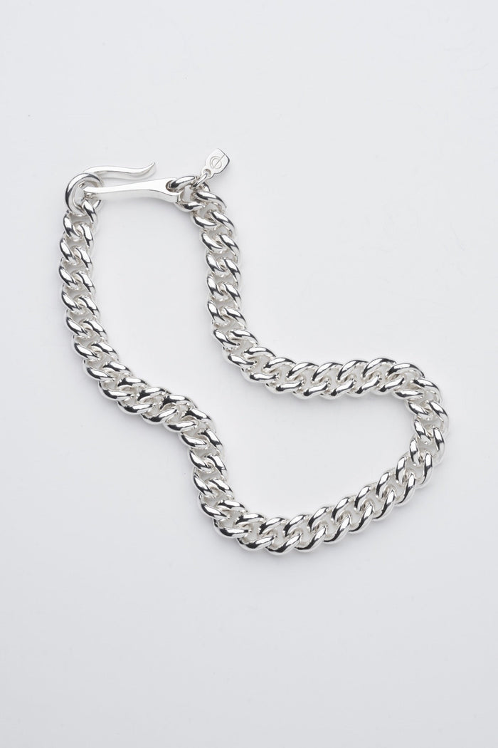 Chunky Hook Bracelet, Silver-Ringe og Halskæder-O.P. Jewellery-Motorious Copenhagen