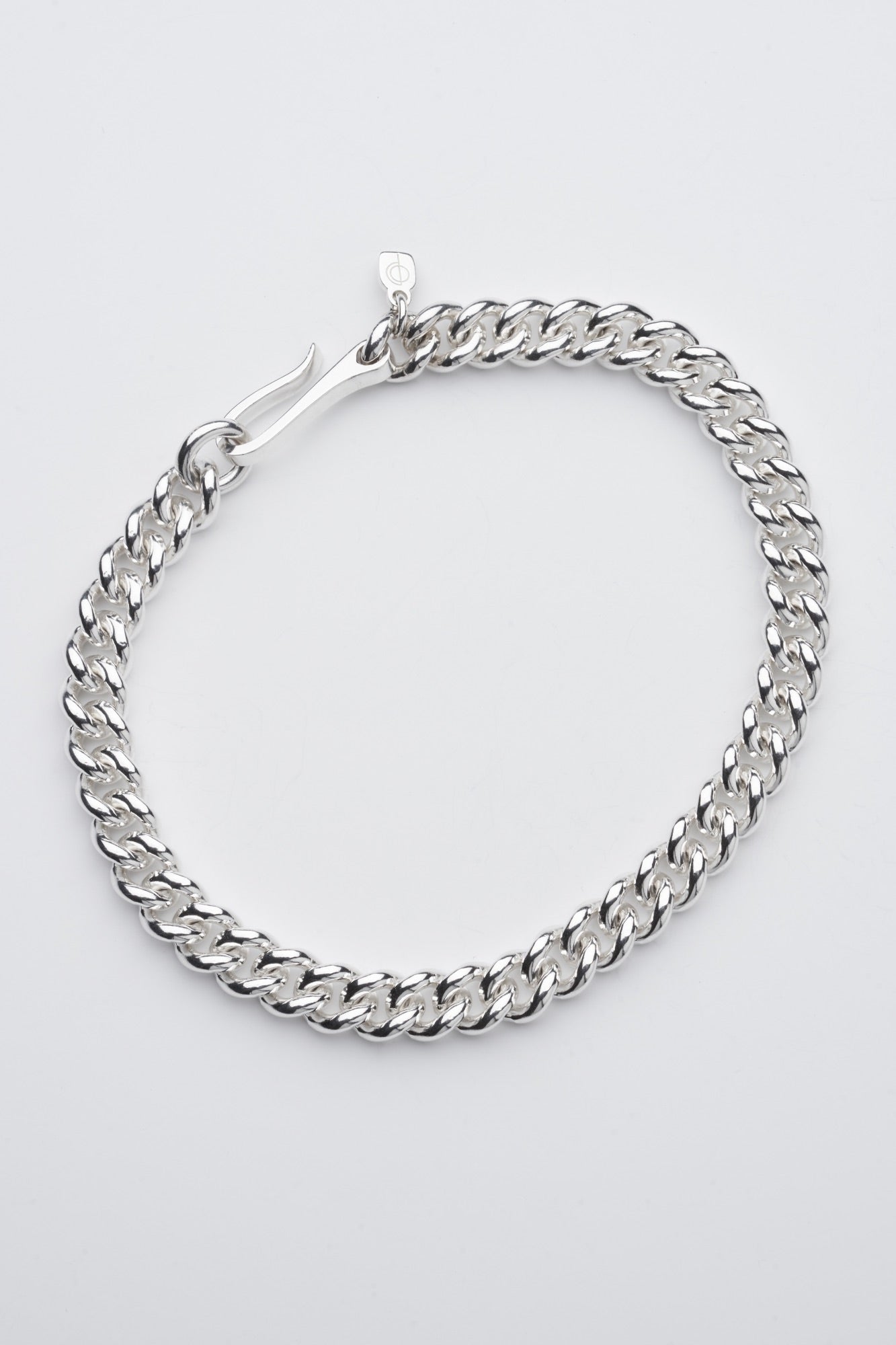 Chunky Hook Bracelet, Silver-Ringe og Halskæder-O.P. Jewellery-Motorious Copenhagen