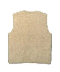 Coldbreaker Pepitko Wool Vest, Beige-Veste-Yoko Wool-Motorious Copenhagen