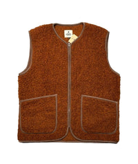 Coldbreaker Pepitko Wool Vest, Cognac-Veste-Yoko Wool-Motorious Copenhagen