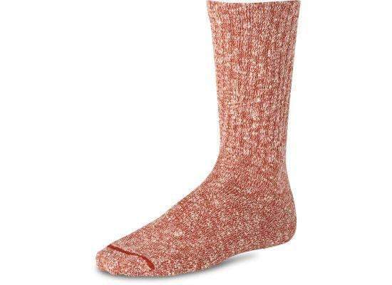 Cotton Ragg sock, Item no. 97646, Rust/White-Sokker-Red Wing Shoes-Motorious Copenhagen