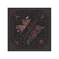 Cowboy Bandana, Black-Halstørklæder-Pendleton-Motorious Copenhagen