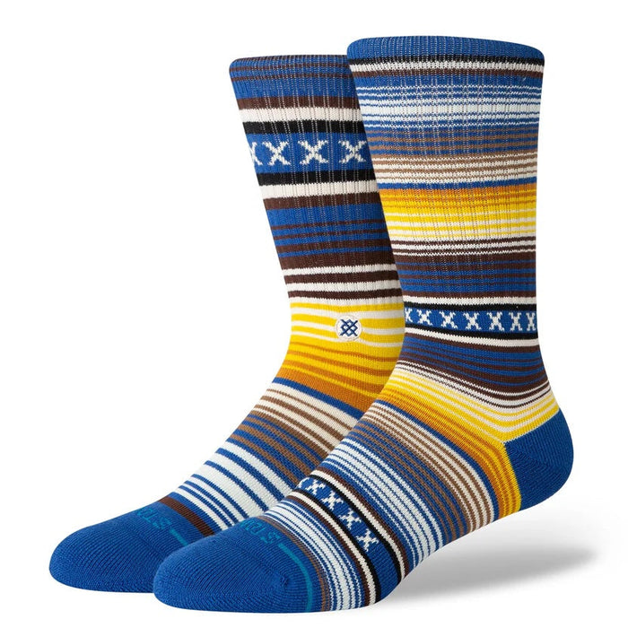 Curren Crew Sock, Blue-Sokker-Stance-Motorious Copenhagen