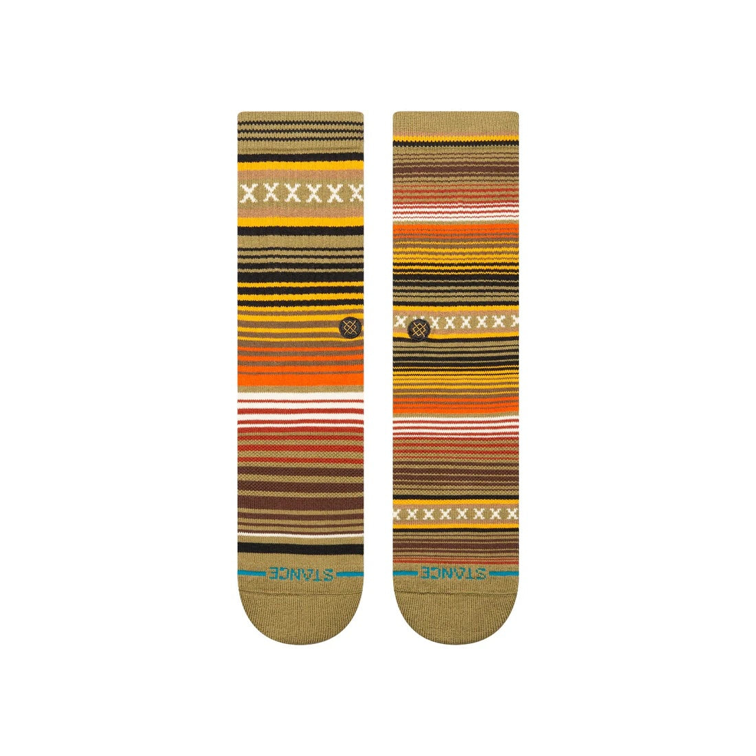 Curren Crew Socks, Chive-Sokker-Stance-Motorious Copenhagen