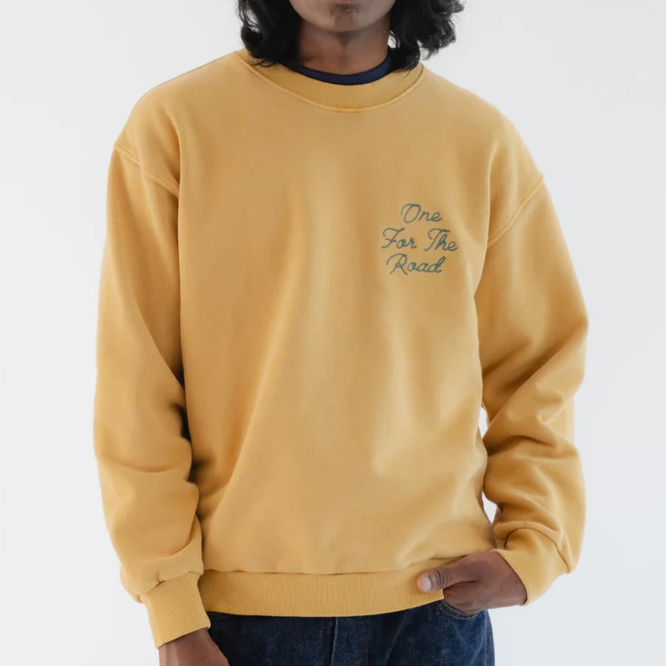 Detroit Sweater, Basic Fleece, Honey-Sweatshirts-Eat Dust-Motorious Copenhagen