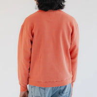 Detroit Sweater, Basic Fleece, Tangerine-Sweatshirts-Eat Dust-Motorious Copenhagen