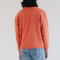 Detroit Sweater, Basic Fleece, Tangerine-Sweatshirts-Eat Dust-Motorious Copenhagen