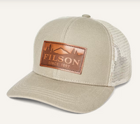 Dry Tin Cloth Logger Cap, Grey Khaki-Hatte og Caps-Filson 1897-Motorious Copenhagen