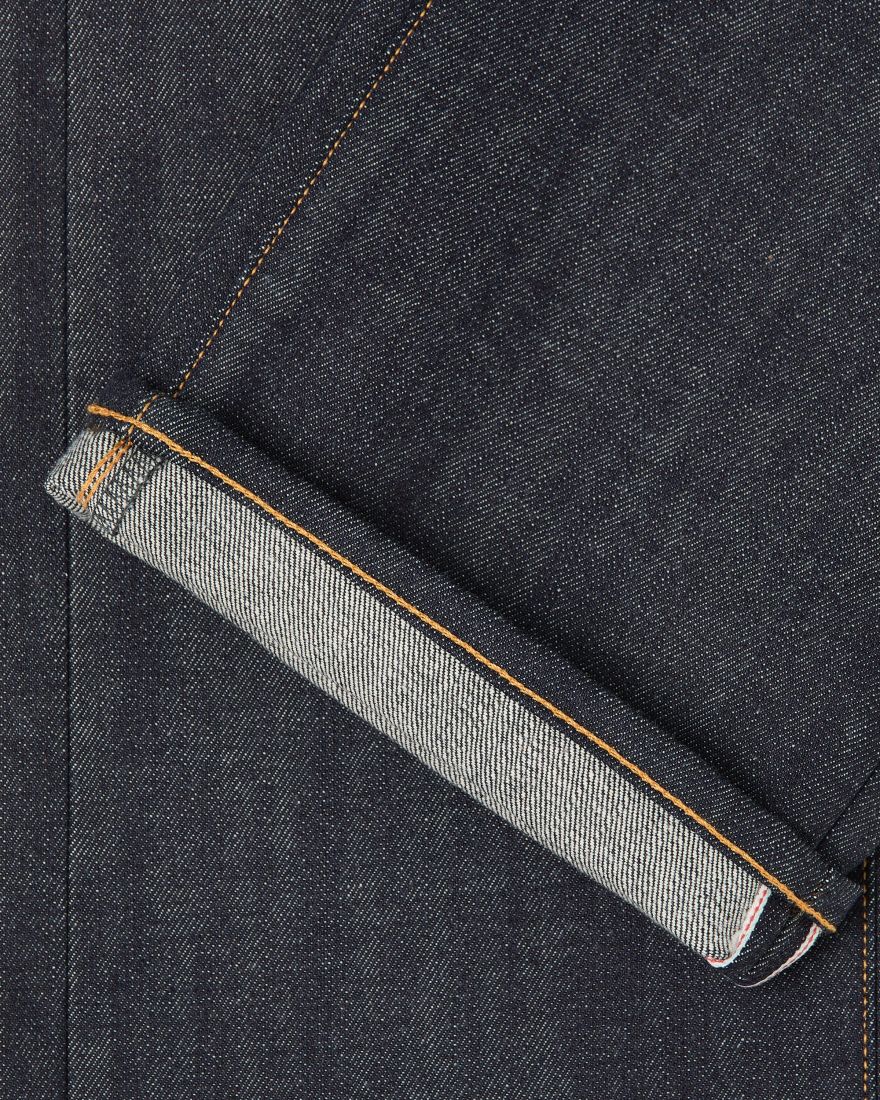 ED-47 Regular Straight Jeans, Red Listed Selvage Denim Unwashed-Bukser-Edwin-Motorious Copenhagen