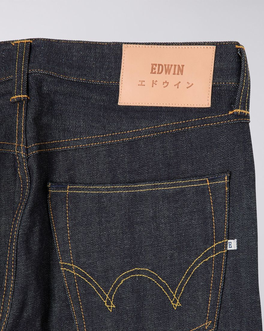 ED-47 Regular Straight Jeans, Red Listed Selvage Denim Unwashed-Bukser-Edwin-Motorious Copenhagen