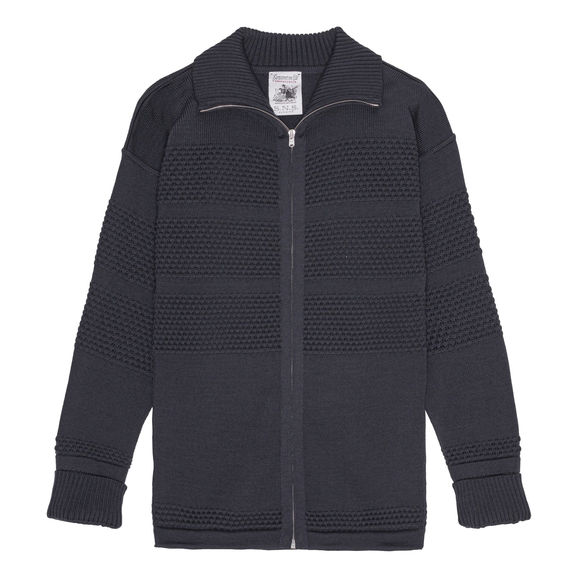 FISHERMAN Full Zip, Storm Grey-Sweatshirts-SNS Herning-Motorious Copenhagen