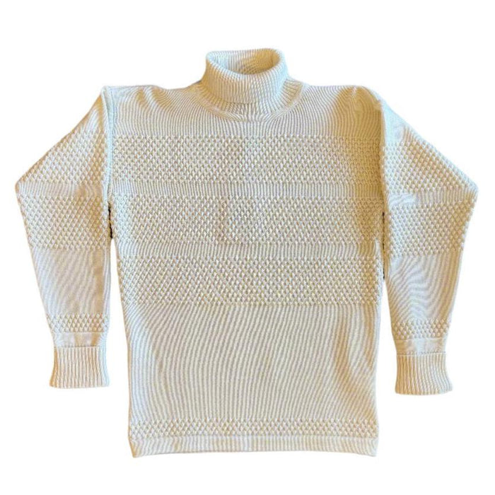 FISHERMAN sweater, Natural White-Sweatshirts-SNS Herning-Motorious Copenhagen