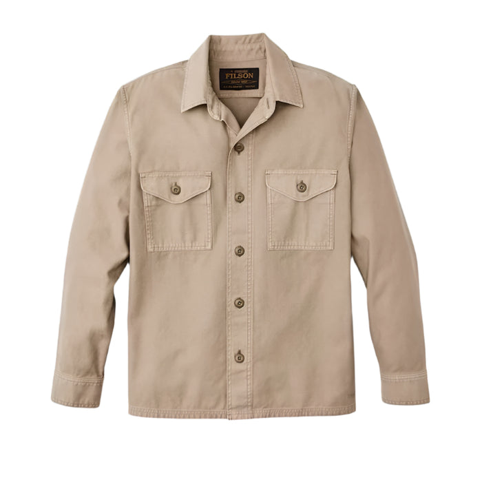 Field Jac-shirt, Grey Khaki-Skjorter-Filson 1897-Motorious Copenhagen