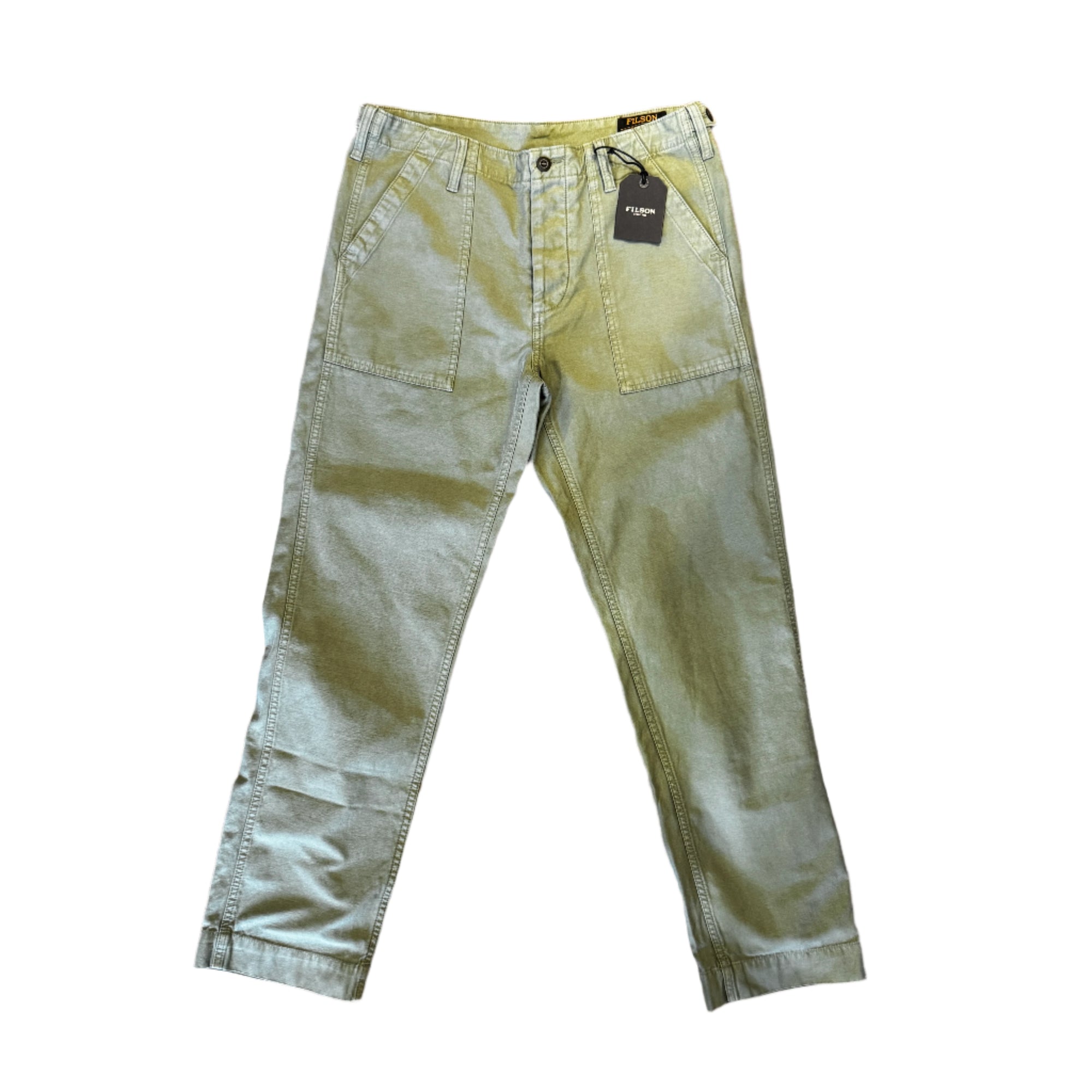 Field Supply Pants, Washed Fatigue Green-Bukser-Filson 1897-Motorious Copenhagen