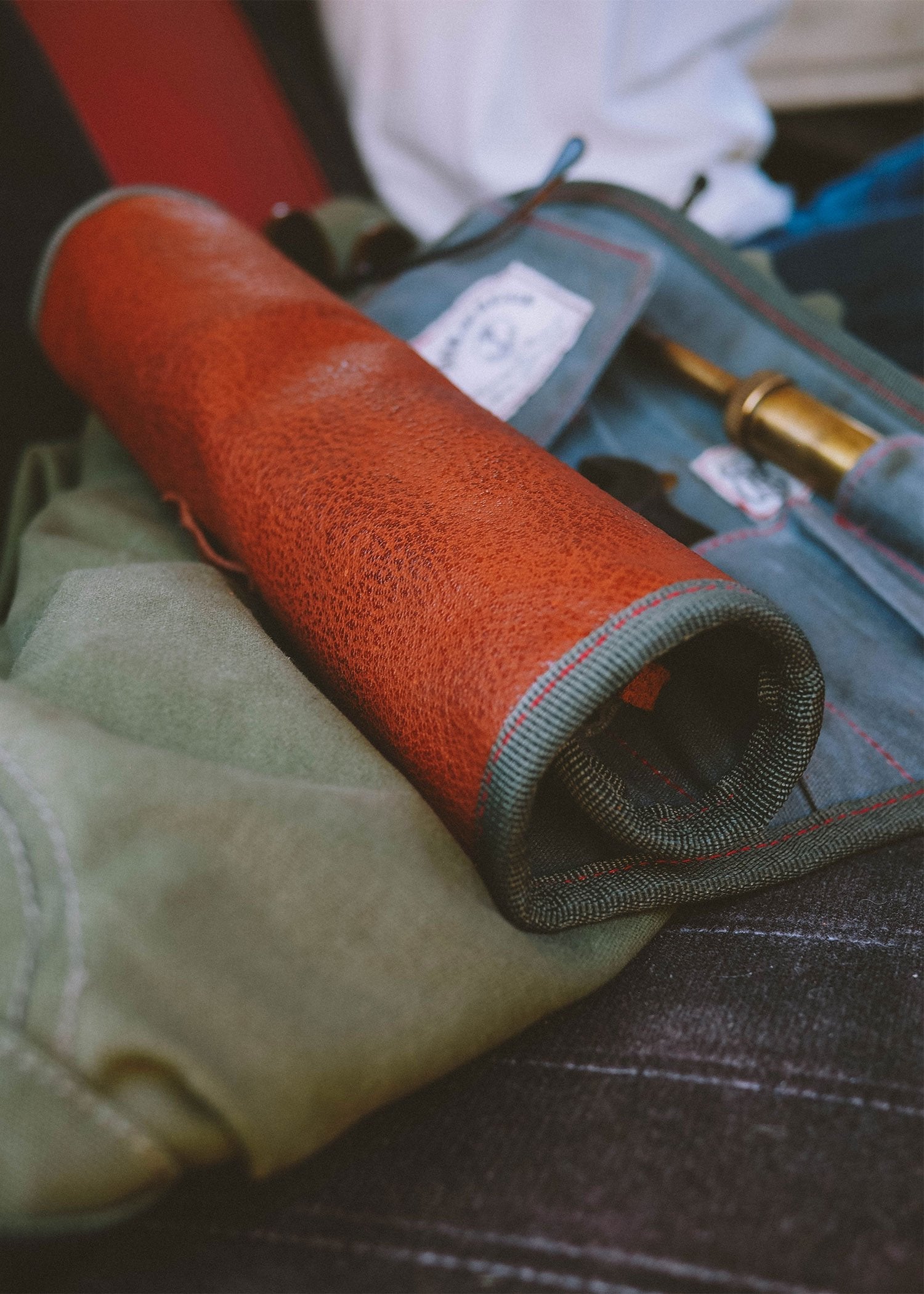 Great Plains Tool Roll, Buffalo/Canvas-Tasker-Iron & Resin-Motorious Copenhagen