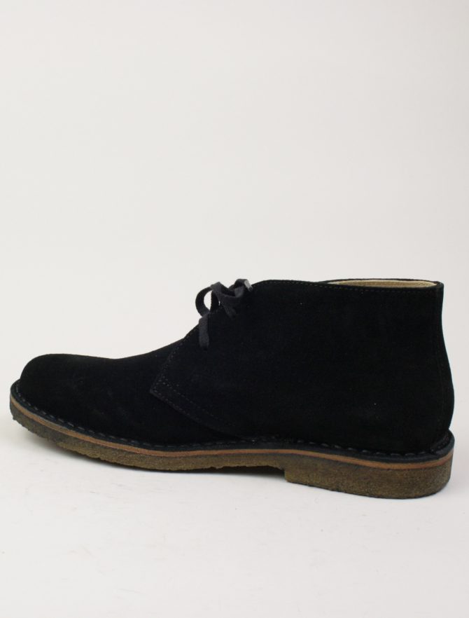 Greenflex Suede shoes, Nero (Black)-Sko og støvler-Astorflex-Motorious Copenhagen