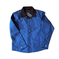 Heavy Shirt, Waxed, Cobalt-Jakker-Manifattura Ceccarelli-Motorious Copenhagen