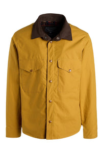 Heavy Shirt, Waxed, Mustard-Jakker-Manifattura Ceccarelli-Motorious Copenhagen