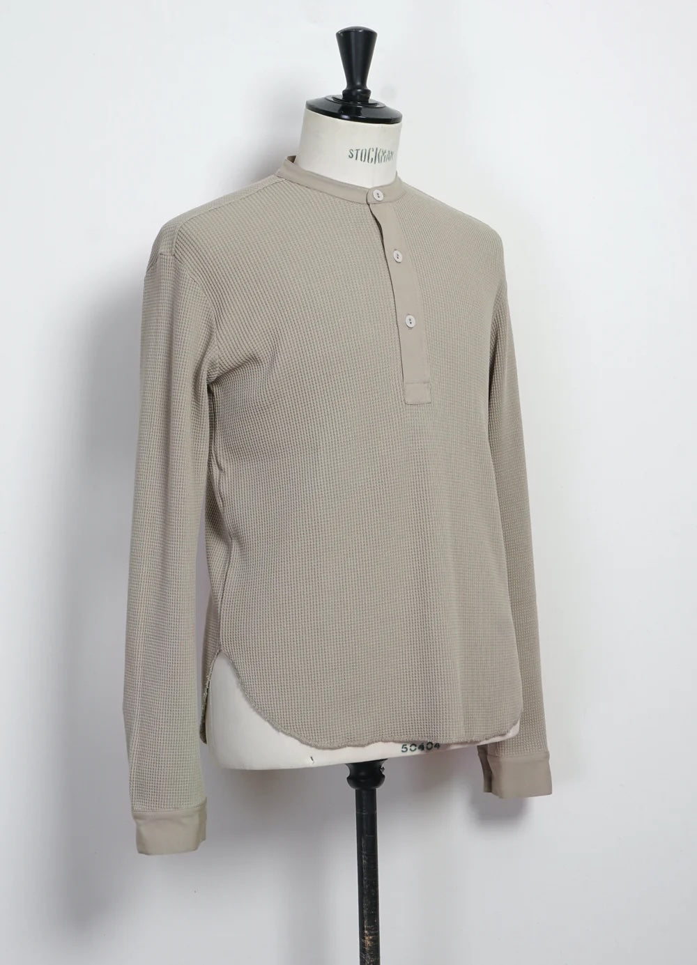 Hermann, Long Sleeve Henley, Sand-T-shirts-Hansen Garments-Motorious Copenhagen