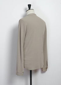 Hermann, Long Sleeve Henley, Sand-T-shirts-Hansen Garments-Motorious Copenhagen