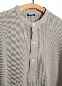 Hermann, Long Sleeve Henley, Sand-T-shirts-Hansen Garments-Motorious Copenhagen