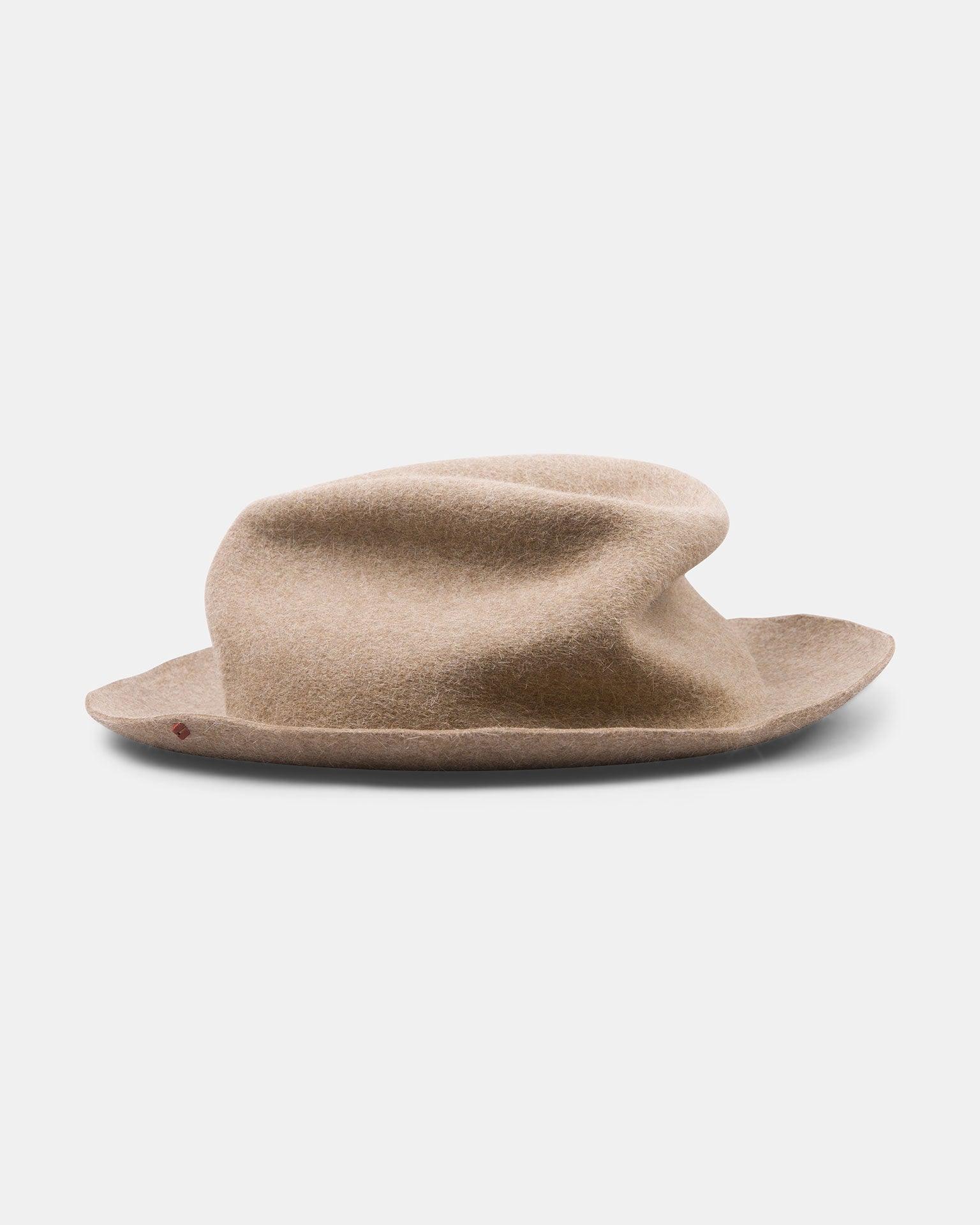 Hobo Hat, Rabbit Fur Felt, Natural Raw-Hatte og Caps-Super Duper Hats-Motorious Copenhagen