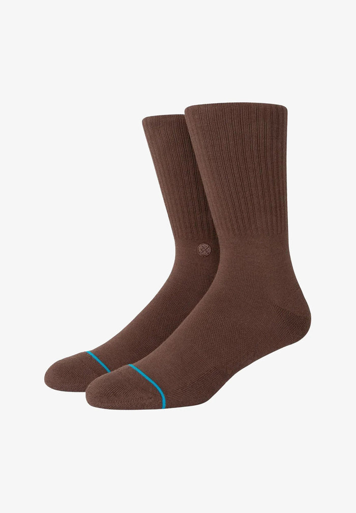 Icon Crew Socks, Brown-Sokker-Stance-Motorious Copenhagen