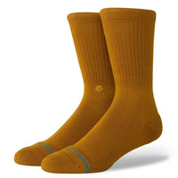 Icon Crew Socks, Gold Canvas-Sokker-Stance-Motorious Copenhagen