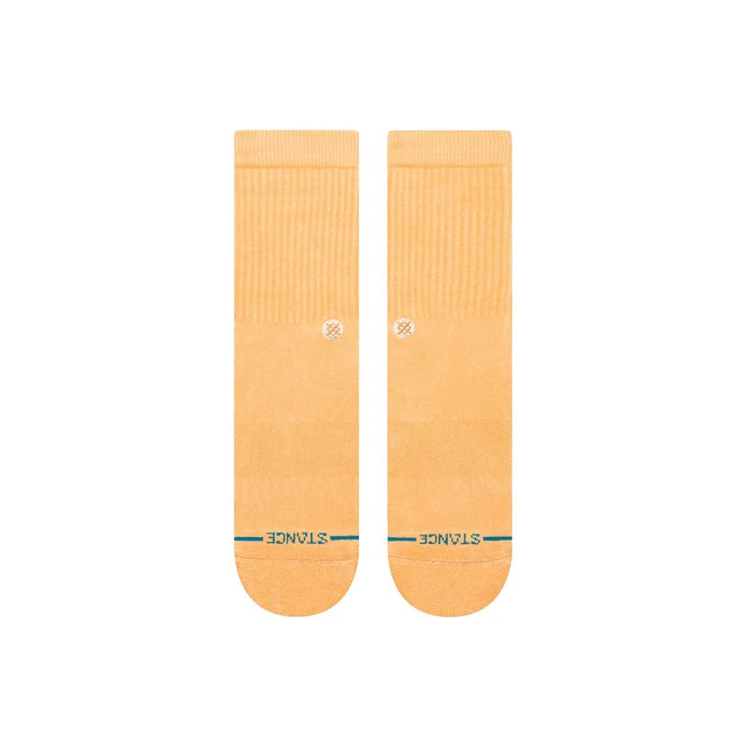 Icon Washed Crew Sock, Peach-Sokker-Stance-Motorious Copenhagen