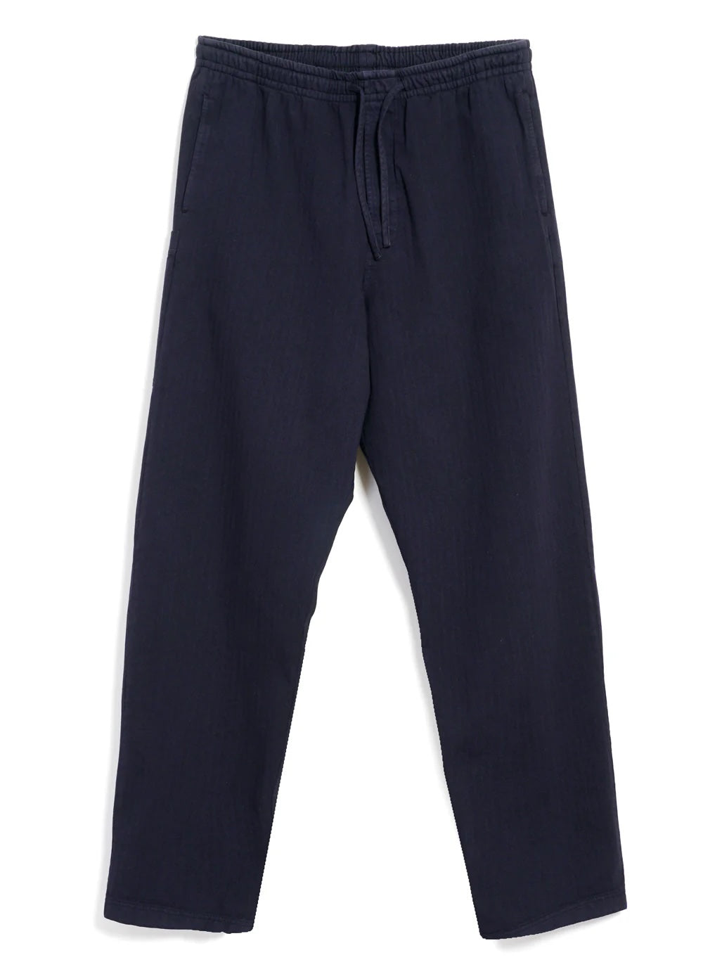 Jack, Casual Drawstring Trousers, Navy-Bukser-Hansen Garments-Motorious Copenhagen