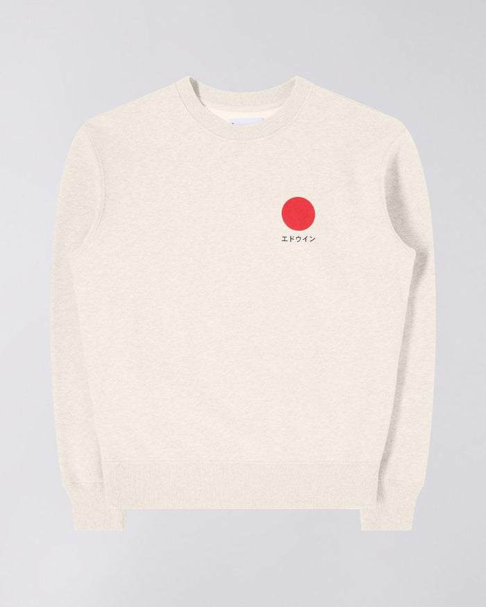 Japanese Sun Sweatshirt, Whisper White-Sweatshirts-Edwin-Motorious Copenhagen