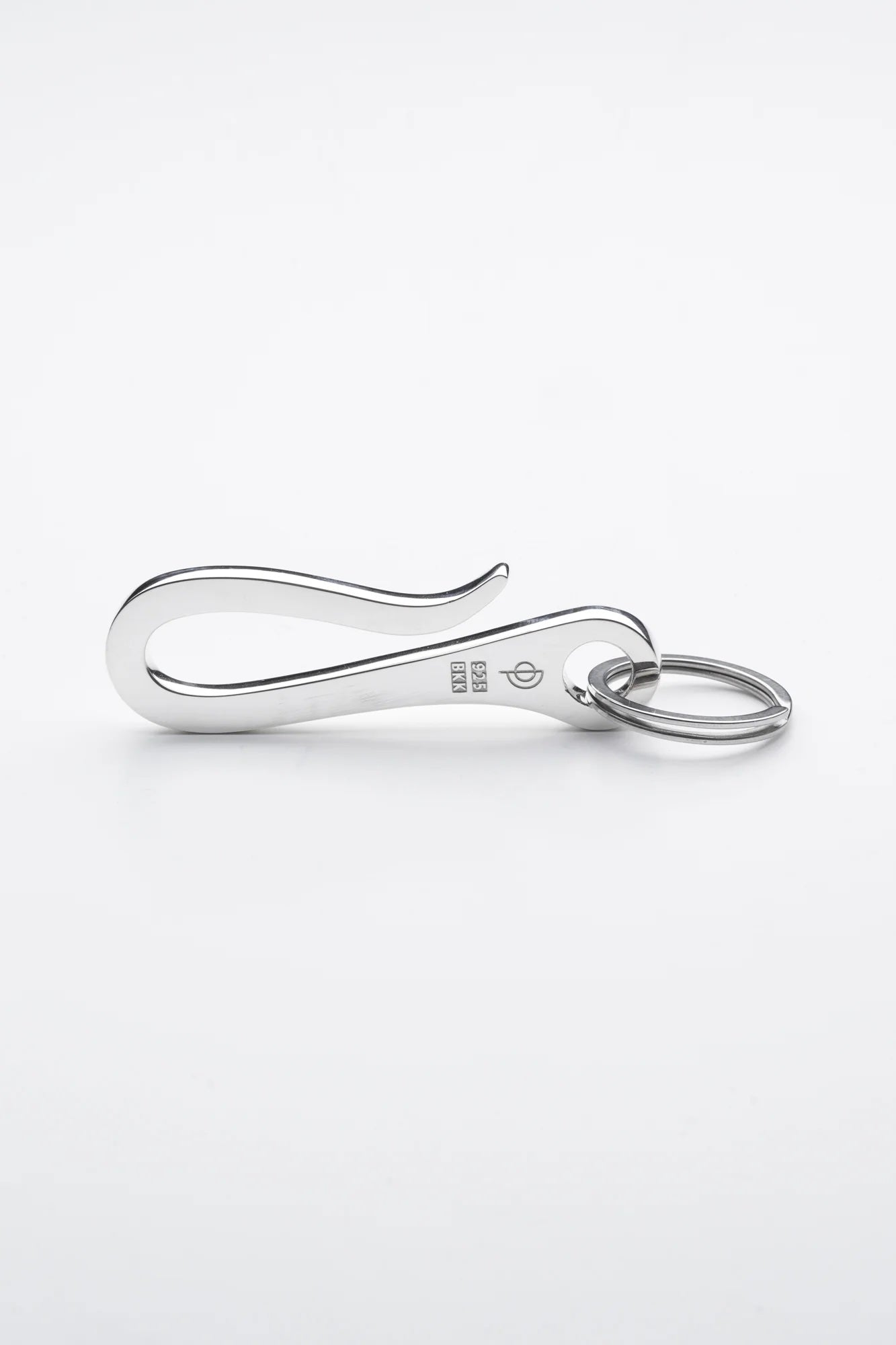 Key Hook + Chunky Silver Chain, Silver-Nøgleringe-O.P. Jewellery-Motorious Copenhagen