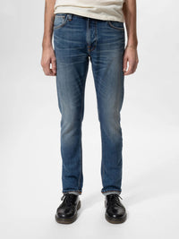 Lean Dean, Worn in Selvage-Bukser-Nudie Jeans-Motorious Copenhagen